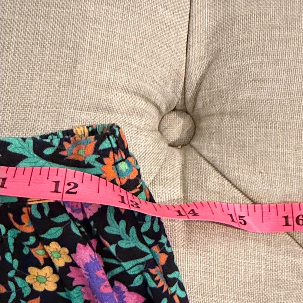 Spell Black and Purple Floral Skirt - Picture 3 of 3
